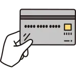 Hand With Credit Card SVG Icon